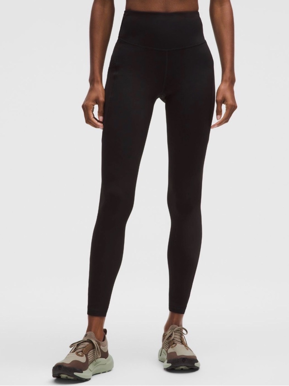 NWT Lululemon High Rise Fast and Free Thermal Tight Sz 10 Black